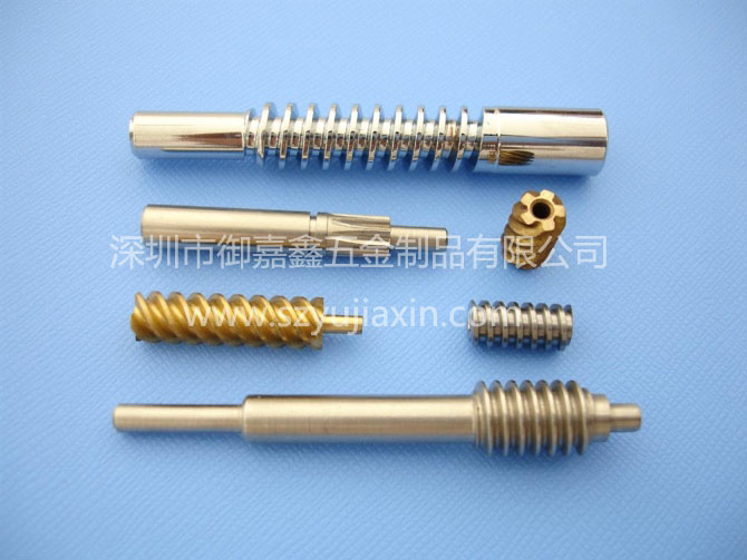 Precision worm processing,multi-head worm,multi-thread worm,central control lock worm gear,massage chair worm gear