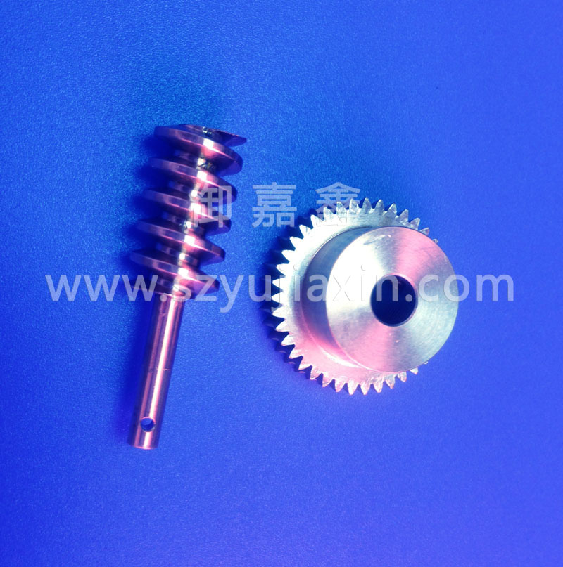 Worm gear,double-head worm,three-head worm,four-head worm,five-head worm,multi-head worm,small modulus worm gear,small modulus gear,0.8 modulus,0.5 modulus,Shenzhen gear processing